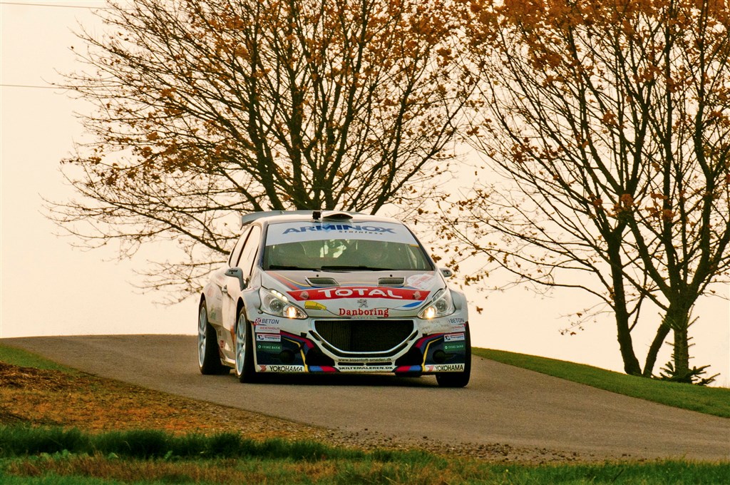 Christian Jensen og Freddy Pedersen.
(Foto: rallypics.dk)